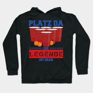 Beerpong Legende ist dran! Hoodie